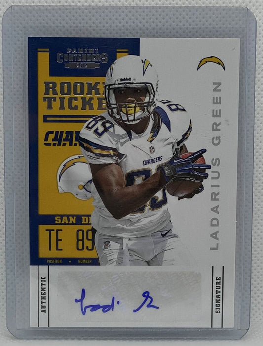 LADARIUS GREEN 2012 PANINI CONTENDERS ROOKIE TICKET AUTO RC #156