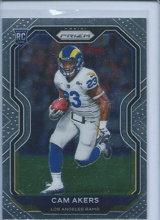 CAM AKERS 2020 PANINI PRIZM TRUE ROOKIE RC #376