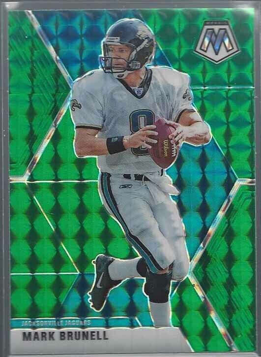 MARK BRUNELL 2020 PANINI MOSAIC GREEN PRIZM #98
