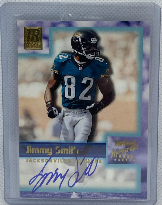 JIMMY SMITH 2001 TOPPS RESERVE ON CARD AUTO # TR-JS