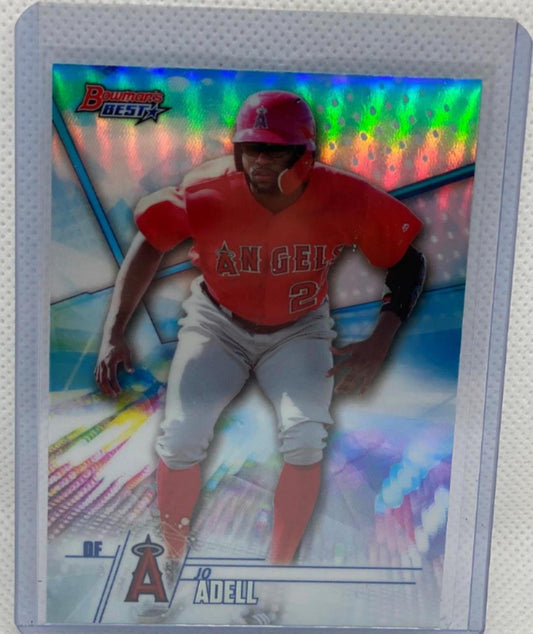 JO ADELL 2018 TOPPS BOWMAN'S BEST REFRACTOR PROSPECT #TP-6