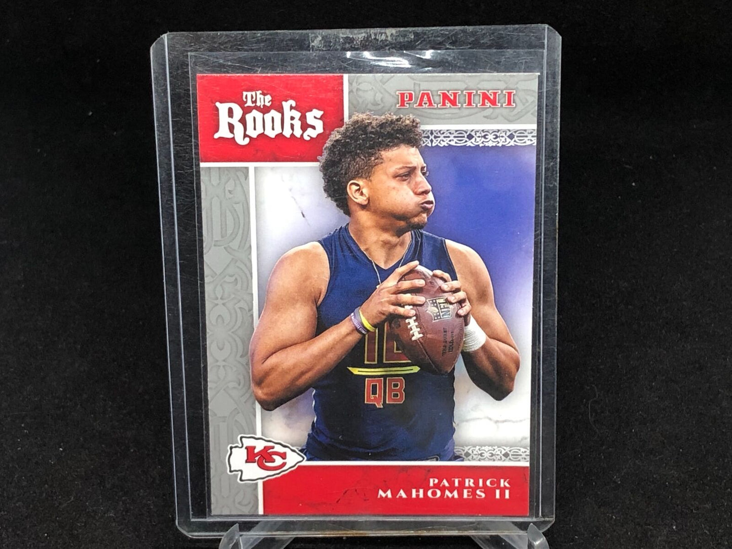 PATRICK MAHOMES II 2017 PANINI THE ROOKS ROOKIE RC