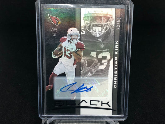 CHRISTIAN KIRK 2019 PANINI BLACK AUTO #D 23/50