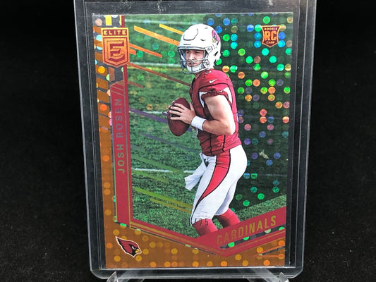 JOSH ROSEN 2018 DONRUSS ELITE ORANGE PULSAR RC #D 1/25