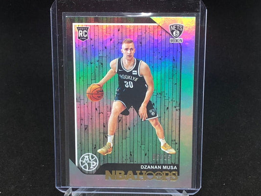 DZANAN MUSA 2018-19 PANINI HOOPS ARTIST PROOF HOLO RC #D 6/25