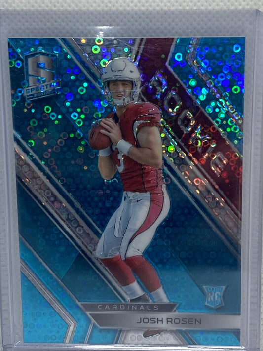 JOSH ROSEN 2018 PANINI SPECTRA BLUE PRIZM RC #D 21/75
