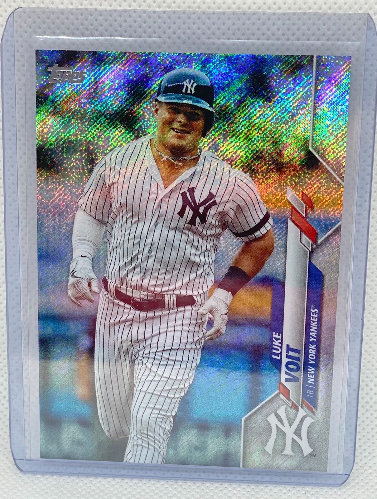 LUKE VOIT 2020 TOPPS SERIES ONE FOILBOARD #D 155/264