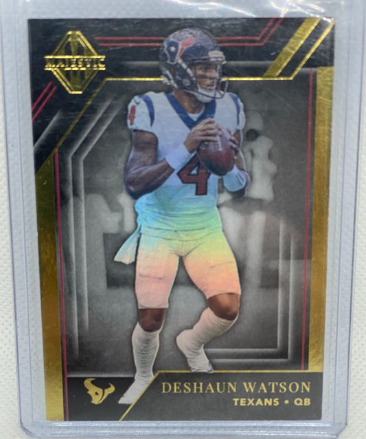 DESHAUN WATSON 2019 PANINI MAJESTIC GOLD #D 38/50