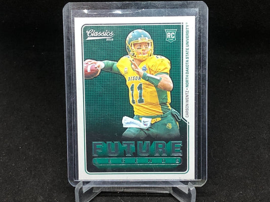 CARSON WENTZ 2016 PANINI CLASSICS FUTURE LEGENDS RC # 19