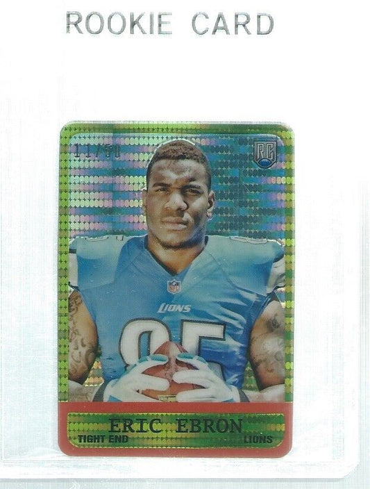 ERIC EBRON 2014 TOPPS CHROME 1963 MINI PULSAR REFRACTOR DIE CUT RC #D 11/50