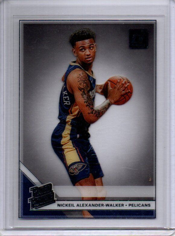 NICKEIL ALEXANDER-WALKER 2019-20 PANINI CLEARLY DONRUSS TRUE ROOKIE RC #66