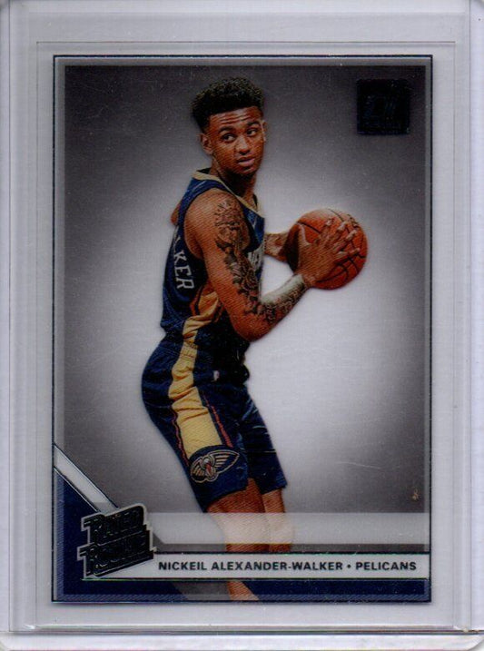 NICKEIL ALEXANDER-WALKER 2019-20 PANINI CLEARLY DONRUSS TRUE ROOKIE RC #66