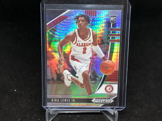 KIRA LEWIS JR 2020-21 PANINI PRIZM DRAFT PICKS SILVER HYPER PRIZM RC # 64