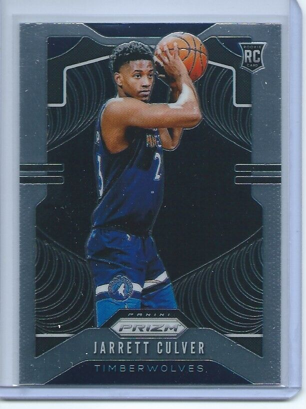 JARRETT CULVER 2019-20 PANINI PRIZM TRUE ROOKIE RC #252