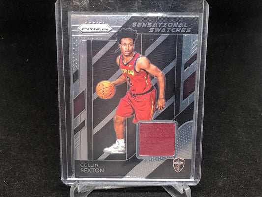 COLLIN SEXTON 2018-19 PANINI PRIZM JERSEY RELIC RC # 65