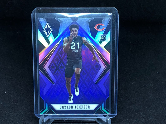 JAYLON JOHNSON 2020 PANINI PHOENIX PURPLE PRIZM RC #D 29/149