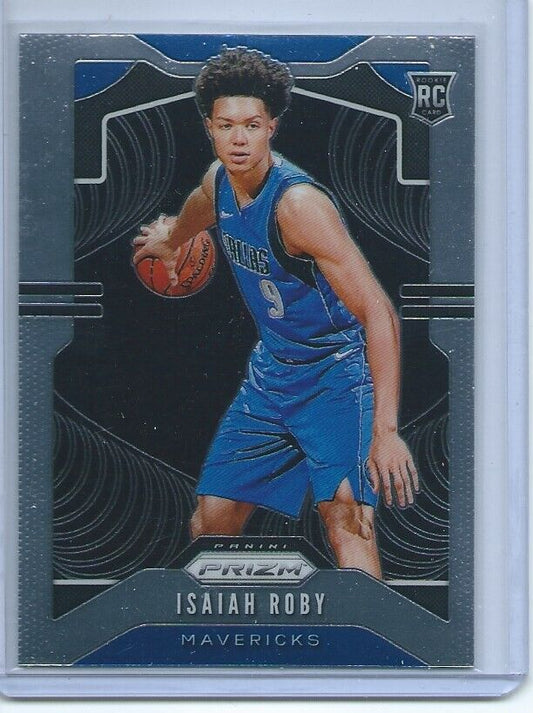 ISAIAH ROBY 2019-20 PANINI PRIZM TRUE ROOKIE RC #283
