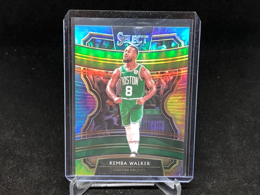KEMBA WALKER 2019-20 PANINI SELECT CONCOURSE TIE DYE PRIZM #D 14/25