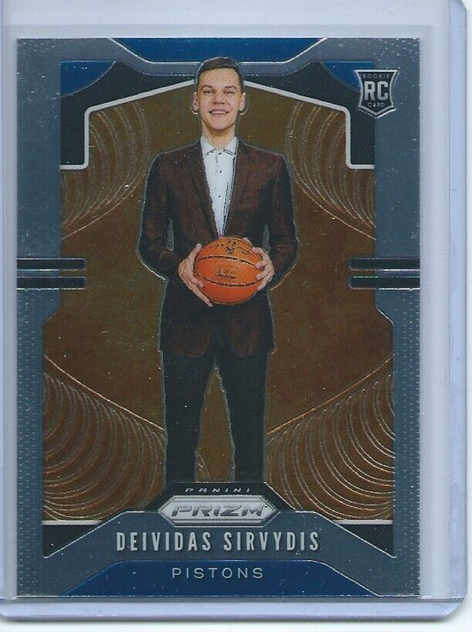 DEIVIDAS SIRVYDIS 2019-20 PANINI PRIZM TRUE ROOKIE RC #298