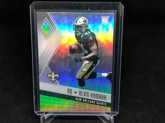 ALVIN KAMARA 2017 PANINI PHOENIX SILVER PRIZM TRUE ROOKIE RC # 113