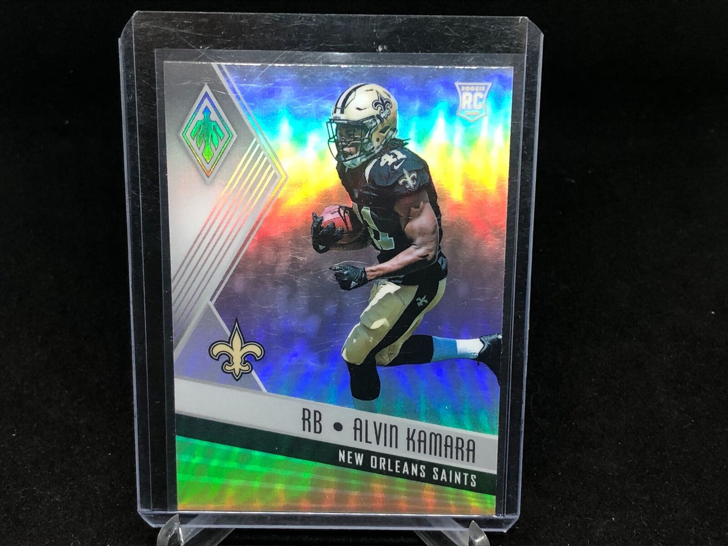 ALVIN KAMARA 2017 PANINI PHOENIX SILVER PRIZM TRUE ROOKIE RC # 113