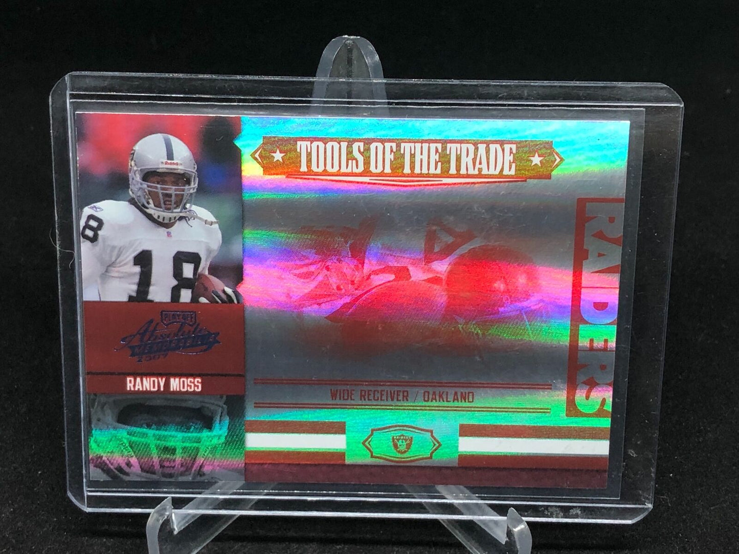 RANDY MOSS 2007 ABSOLUTE TOOLS OF THE TRADE /25