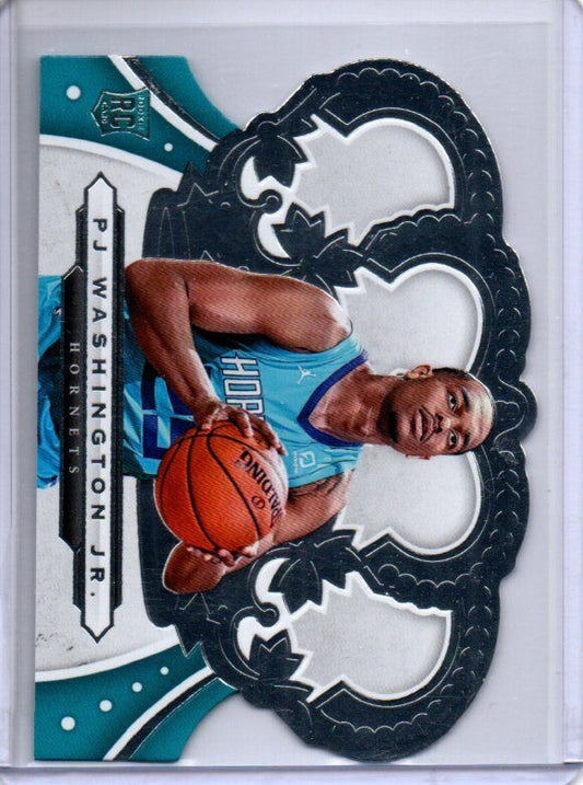 PJ WASHINGTON JR. 2019-20 PANINI CROWN ROYALE TRUE ROOKIE RC #11