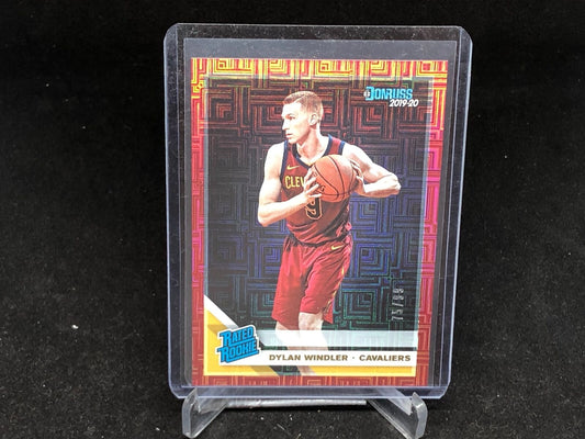 DYLAN WINDLER 2019-20 DONRUSS CHOICE RED INFINITE RATED ROOKIE RC #D 75/99
