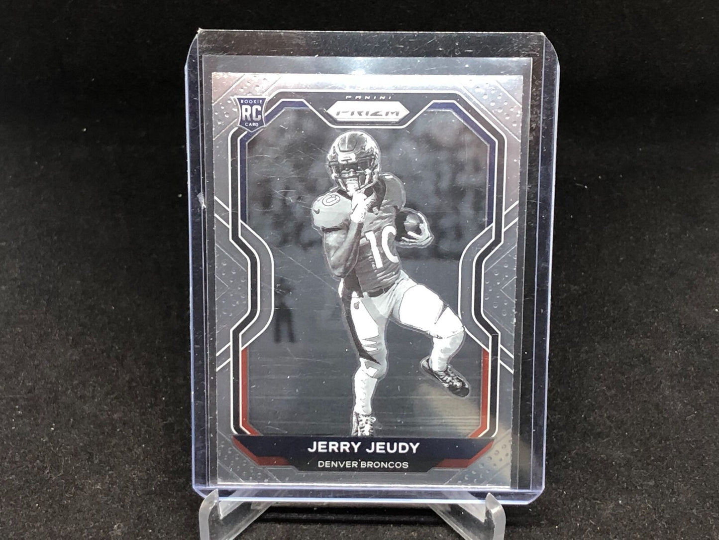 JERRY JEUDY 2020 PANINI PRIZM NEGATIVE VARIATION SP RC # 314