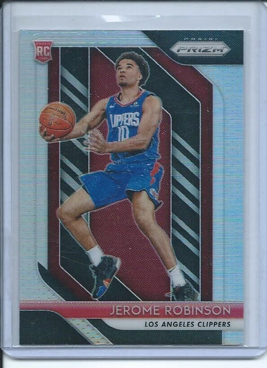 JEROME ROBINSON 2018-19 PANINI PRIZM SILVER PRIZMS RC #194