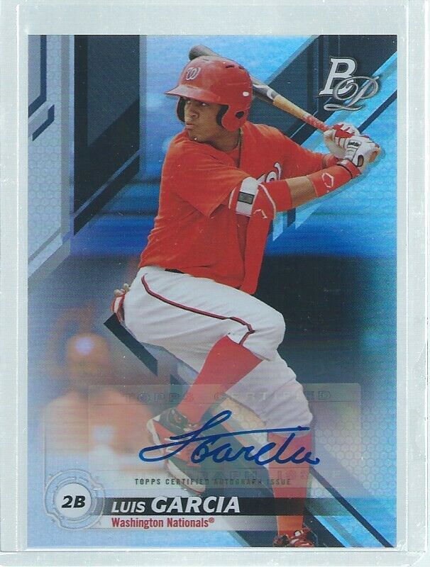 LUIS GARCIA 2019 BOWMAN PLATINUM AUTO PROSPECT