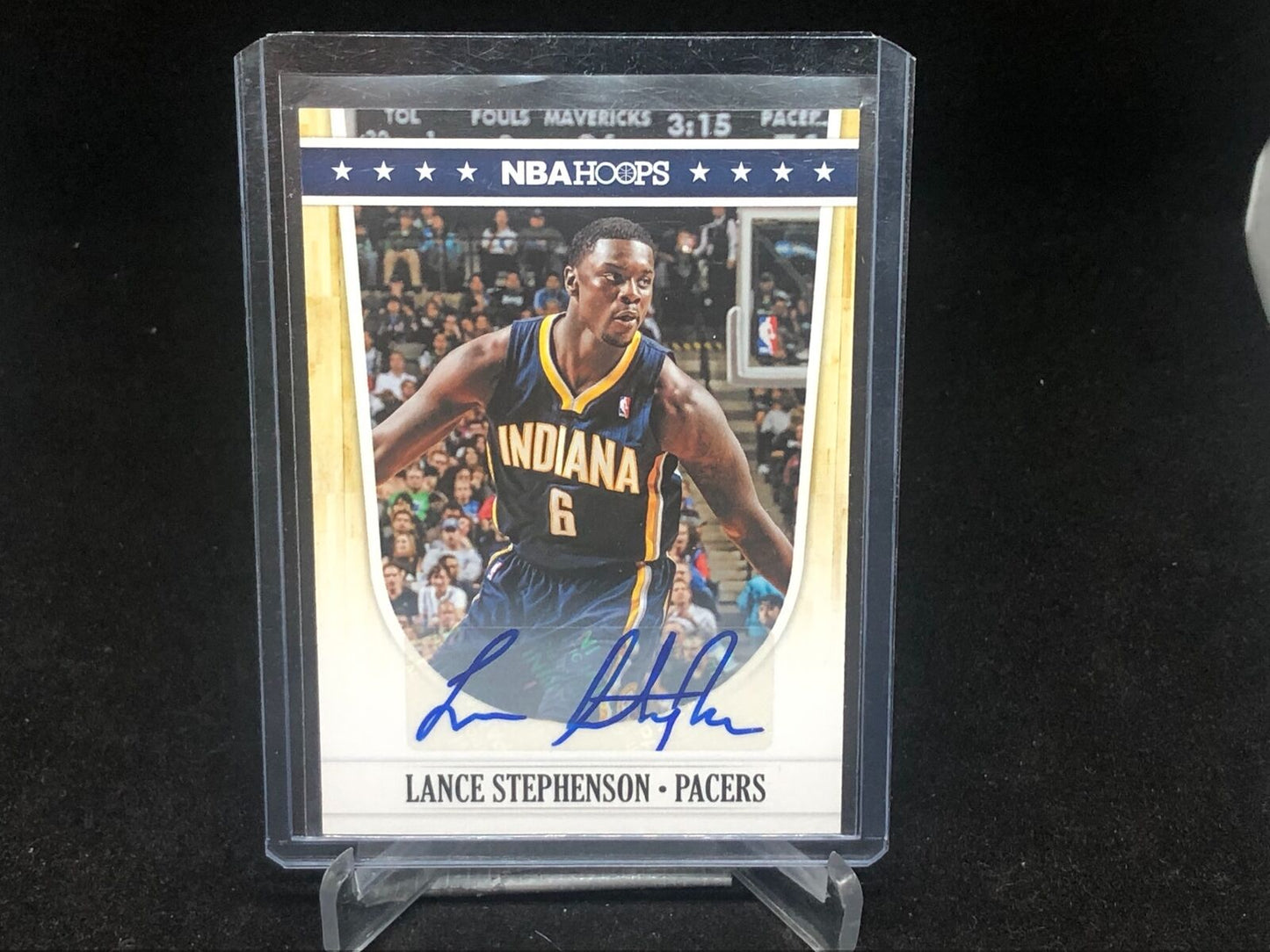 LANCE STEPHENSON 2011-12 PANINI NBA HOOPS AUTO # 85
