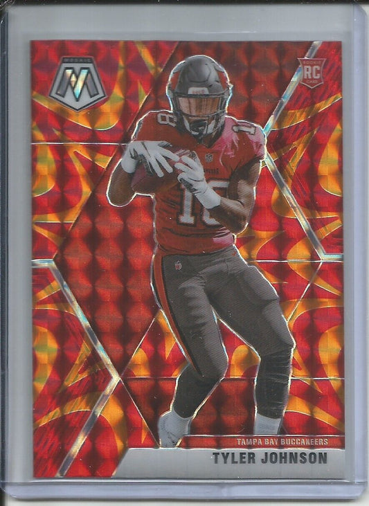 TYLER JOHNSON 2019-20 PANINI MOSAIC REACTIVE ORANGE PRIZM ROOKIE RC BUCCANEERS