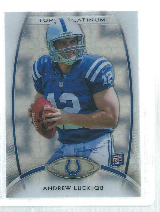 ANDREW LUCK 2012 TOPPS PLATINUM XFRACTOR REFRACTOR ROOKIE RC #150