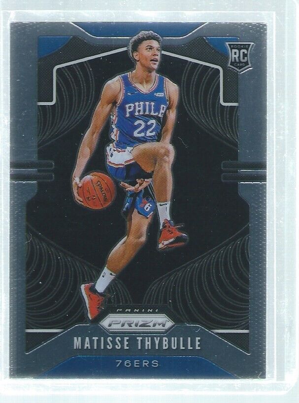 MATISSE THYBULLE 2019-20 PANINI PRIZM TRUE ROOKIE RC #290