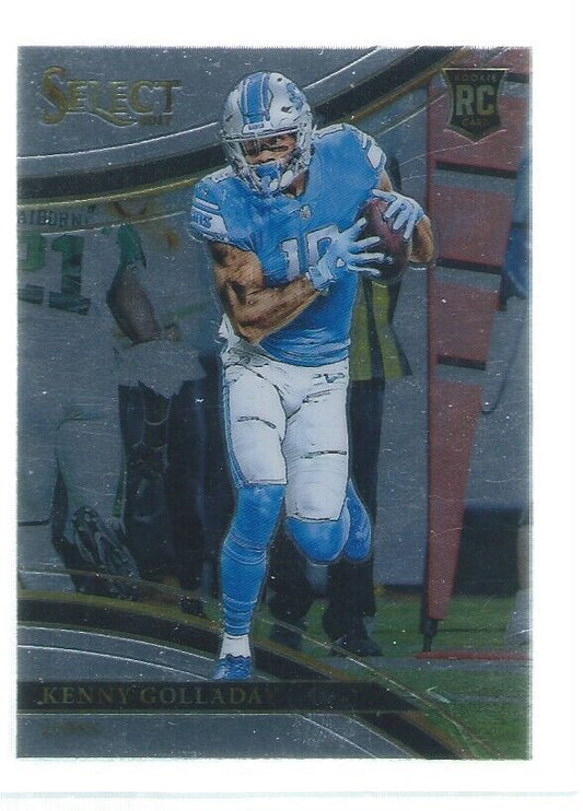 KENNY GOLLADAY 2017 SELECT FIELD LEVEL ROOKIE RC #252 PRIZM ERROR