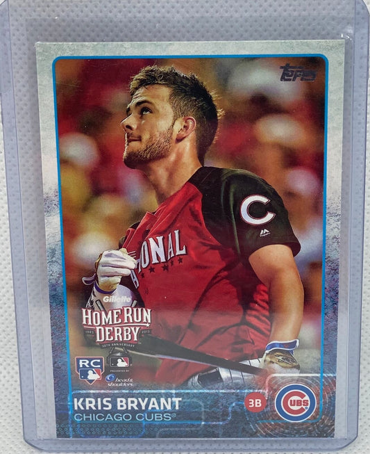 KRIS BRYANT 2015 TOPPS UPDATE HOME RUN DERBY RC #US78
