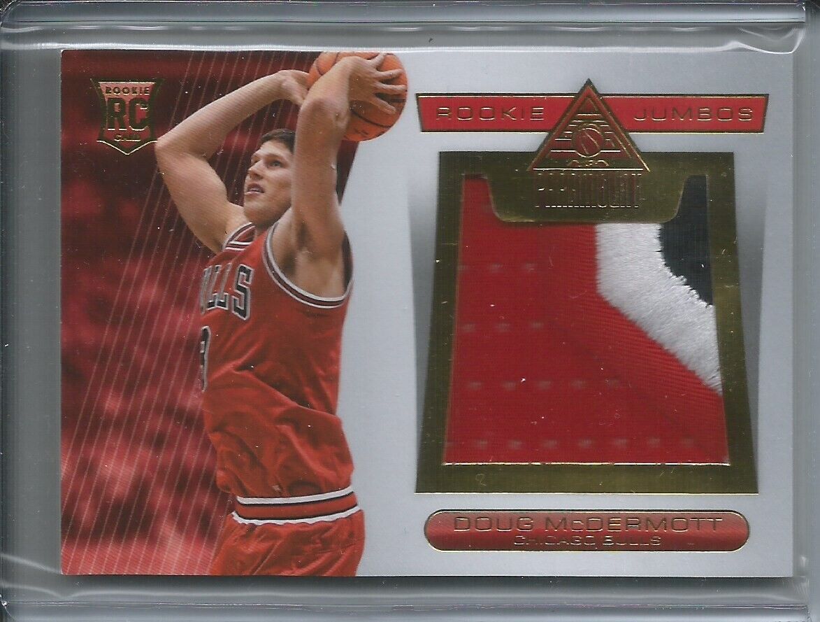 DOUG MCDERMOTT 2014-15 PANINI PARAMOUNT ROOKIE JUMBO PRIME PATCH RC #D 17/25