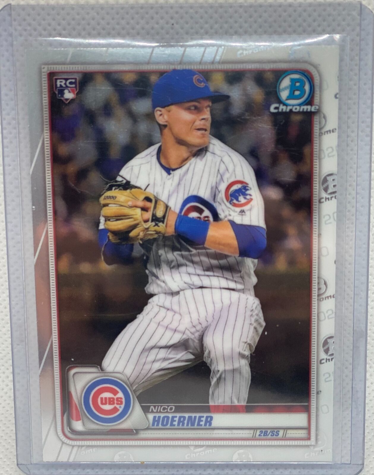 NICO HOERNER 2020 BOWMAN CHROME RC #44