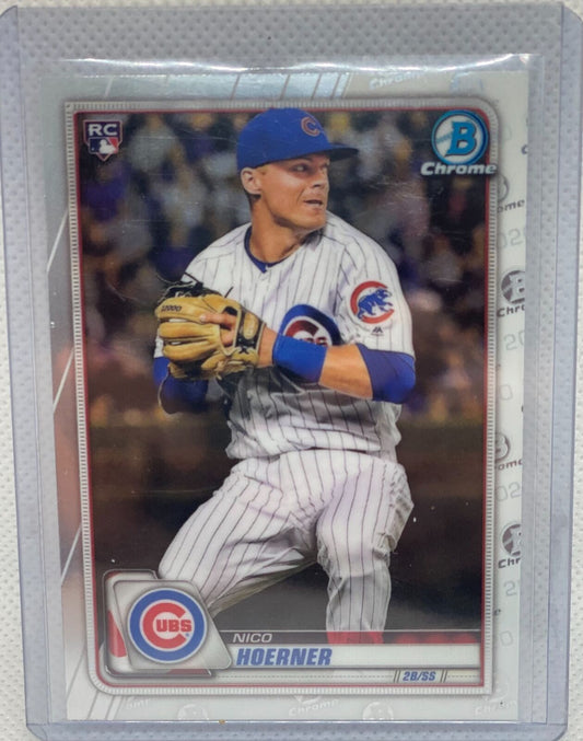 NICO HOERNER 2020 BOWMAN CHROME RC #44