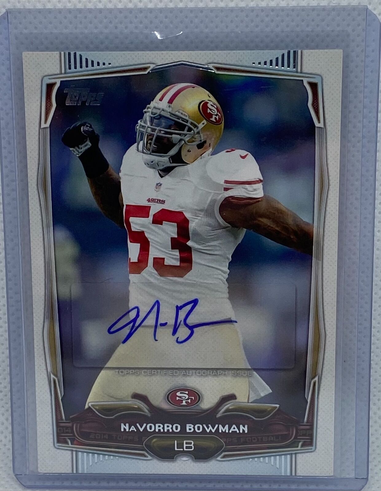 NAVORRO BOWNAN TOPPS CERTIFIED AUTOGRAPH ISSUE SSP BASE SET AUTO #196