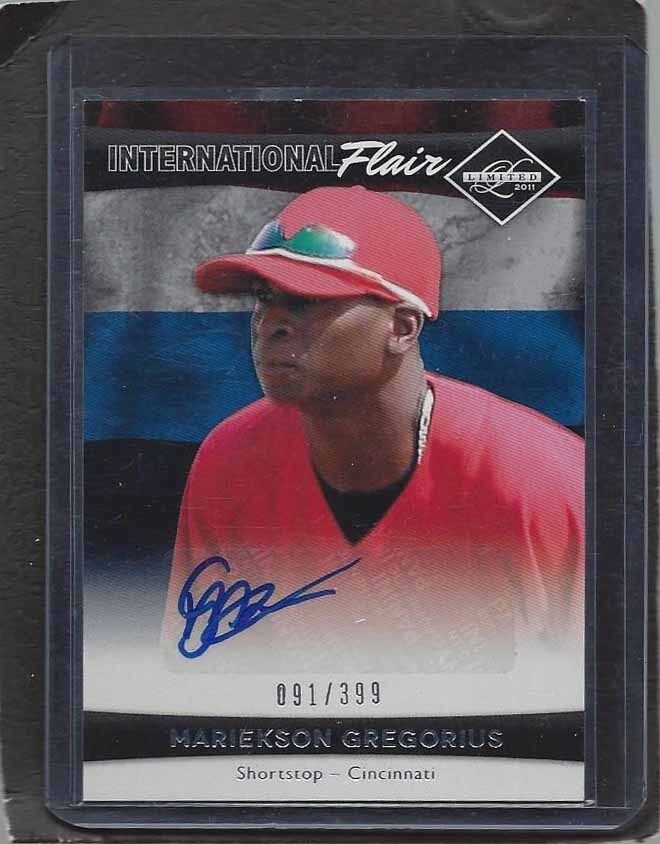 DIDI MARIEKSON GREGORIUS 2011 LIMITED INTERNATIONAL FLAIR PROSPECT AUTO #D /399