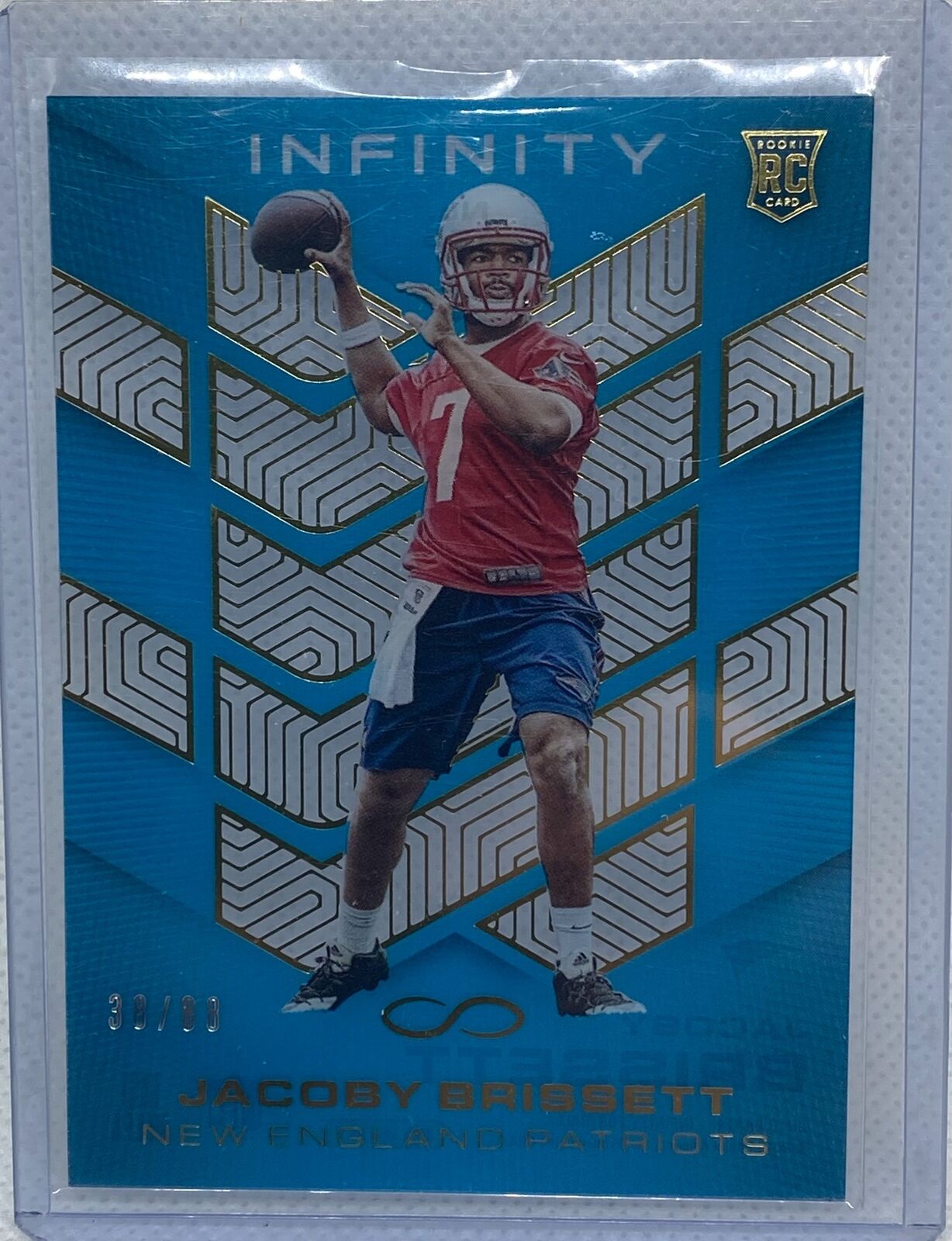 JACOBY BRISSETT 2016 PANINI INFINITY BLUE RC #D /88