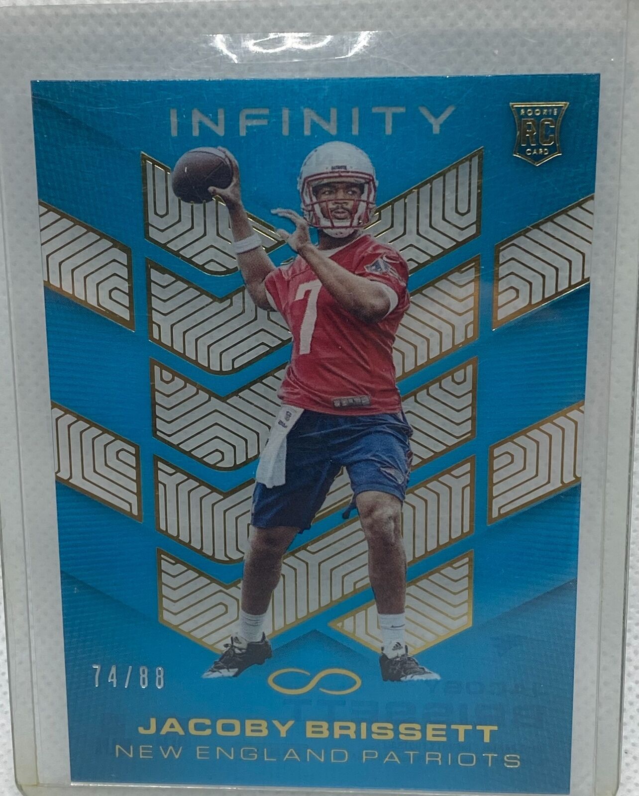 JACOBY BRISSETT 2016 PANINI INFINITY BLUE RC #D /88