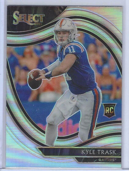 KYLE TRASK 2021 CHRONICLES SELECT DRAFT PICKS FIELD LEVEL SILVER PRIZM RC #265