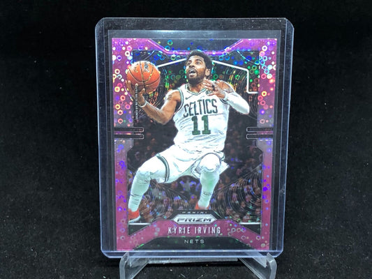 KYRIE IRVING 2019-20 PANINI PRIZM FAST BREAK PINK PRIZM #D 8/50