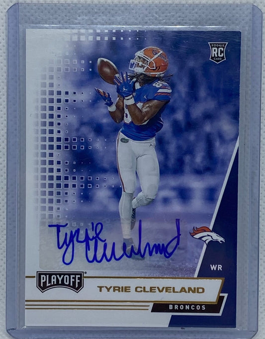 TYRIE CLEVELAND 2020 PANINI PLAYOFF ROOKIE AUTO RC #265
