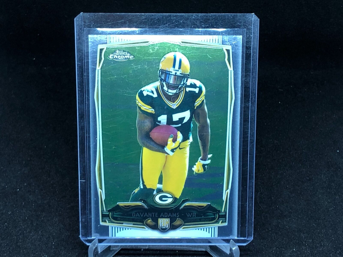 DAVANTE ADAMS 2014 TOPPS CHROME TRUE ROOKIE RC # 114