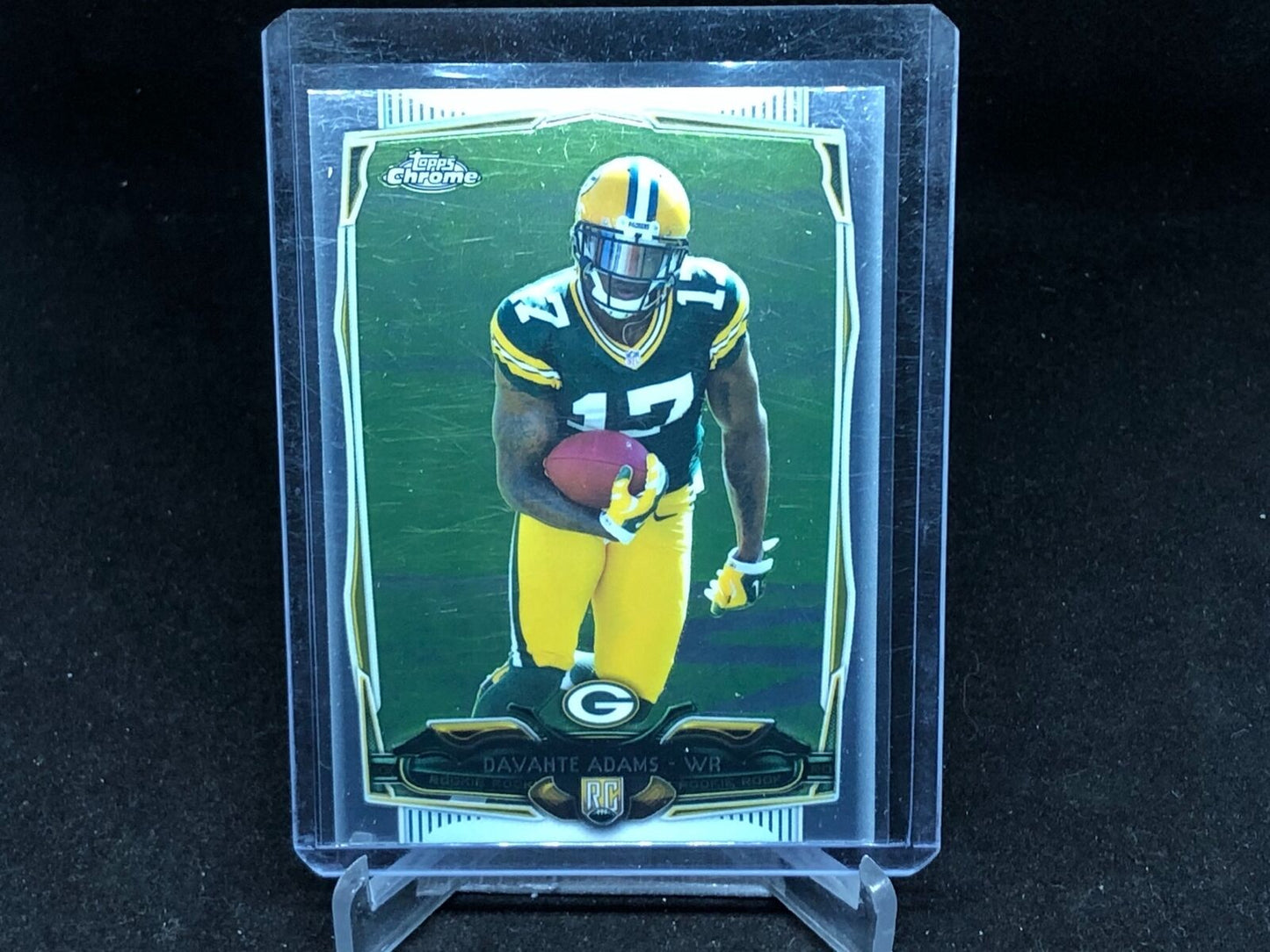 DAVANTE ADAMS 2014 TOPPS CHROME TRUE ROOKIE RC # 114