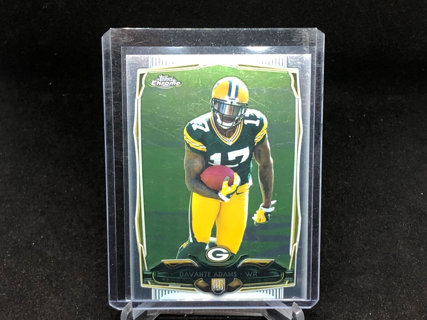 DAVANTE ADAMS 2014 TOPPS CHROME TRUE ROOKIE RC # 114